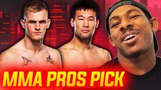 MMA Pros Pick   Shavkat Rakhmonov vs. Ian Garry  UFC 310