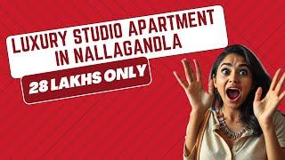 Apartment in 28 Lakhs in Nallagandla- Hyderabad Realstate Best Deal