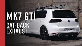 VOLKSWAGEN GTI // MBRP 3" Cat-Back Exhaust Overview