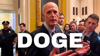 Sen. Rick Scott Describes His Meeting with Elon Musk, Discusses the Role of DOGE