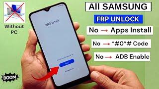 All Samsung Without Pc Frp Bypass Android 11/12/13/14 | Samsung Google Account Unlock - 2025