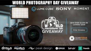 World Photography Day 2020 - Lume Cube, Sony, Gear Focus & More