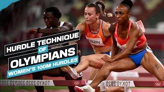 Women's 100m Hurdles Technique | 100m Hurdle Strategy | Hurdle in Track | Hurdles Race