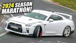 NÜRBURGRING 2024 MARATHON! Highlights Nordschleife Touristenfahrten Season 2024