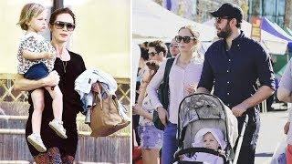 Emily Blunt & John Krasinski's Daughters - 2018