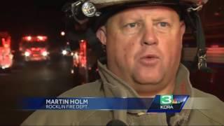 2 Rocklin homes damaged in overnight fire