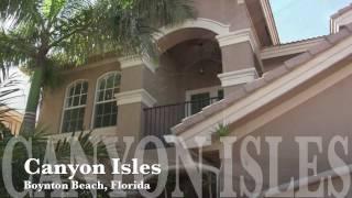 Boynton Beach Florida Home For Sale - Canyon Isles