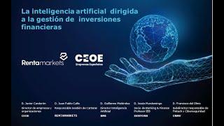 Miraltabank y CEOE| La Inteligencia Artificial dirigida a la Gestión de Inversiones (10/05/2022)