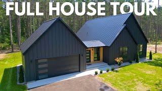 Scandinavian Design Meets Northern Michigan // Full New Build Tour!