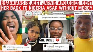 GHANAIANS ROAST NIGERIAN TIKTOK JARVIS WITHOUT MERCY| SENT HER BACK TO NIGERIA IMMEDIATELY