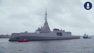 First FDI Frigate Amiral Ronarc'h Starts Sea Trials