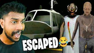 Epic Helicopter  Escape From അമ്മച്ചീസ് House | Granny Chapter 2