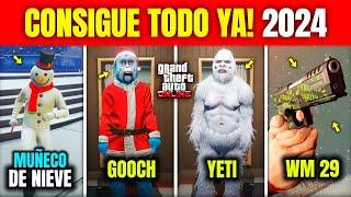 Como CONSEGUIR el MUÑECO de NIEVE, GOOCH, YETI y la WM 29 en GTA Online! | NAVIDAD 2024