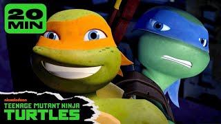 Leo and Mikey's BEST Bro Moments  | 20 Minute Compilation | Teenage Mutant Ninja Turtles