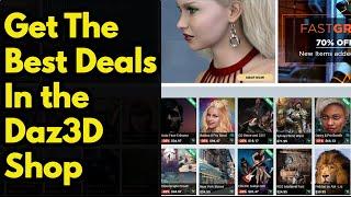 Daz3D Shop - How To Get The Best Deals