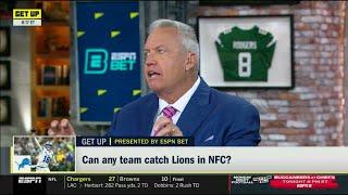 GET UP | "No one team can catch Lions in NFC" - Rex Ryan on Jared Goff down Love and Packers 24-14