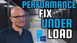 Improve Windows Performance underload (Performance Analysis)