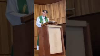 私たち人間には、誰が恵みにより、永遠の命を得るように定められている人なのか、その神様の決定を知らされていない。（説教抜粋「神の国を何にたとえようか」マルコ4:26-34より）「良い土地」の周囲の土地
