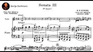 George Fr. Handel(?) - Violin Sonata Op. 1, No. 12 HWV 370 (1730)