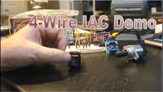 GM Idle Air Control (IAC) Stepper Motor Test Demo