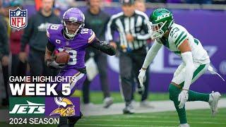 New York Jets vs. Minnesota Vikings | 2024 Week 5 Game Highlights