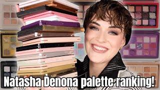 Ranking All Of My Natasha Denona Eyeshadow Palettes | 19 Palettes Reviewed