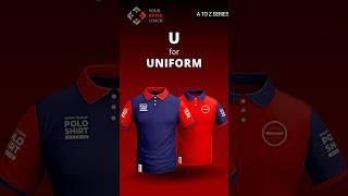 U for Uniform | Uniform industry #seasonalevents #business #atozseries