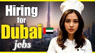 Job in Dubai After Hotel Management in 2024| Hiring for Dubai in 2024| How to apply for Dubai jobs?|