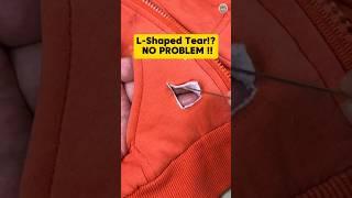 DIY Sewing Hack | How to Fix Ripped Clothes at Home? #sewing #shorts #diyhacks