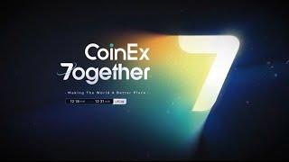 أصبحت منصة كوين أكس coinex سبعة سنوات الان| شكرا لئنكم جزءأ من عائلتنا العالمية #coinex #cet #cripto