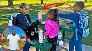 BAD SIBLINGS SHAME POOR GIRL FOR HAVING FAKE STANLEY CUP.