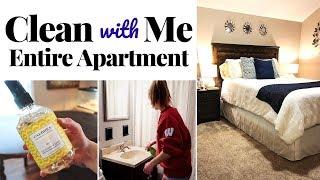 CLEAN WITH ME 2019 | Whole Apartment Cleaning Motivation | Kathryn Mary