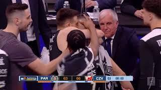 Madar beats the 3/4 buzzer and gets the crowd HYPED (Partizan Mozzart Bet - C. zvezda Meridianbet)