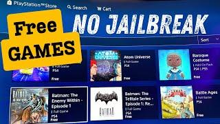 How to Get Free Games On PS4 Without Jailbreak 2024