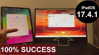 Unlock The Activation Lock on iPad Pro M2 iPadOS 17.4.1 | How To Removing iCloud ID by i-Ultra