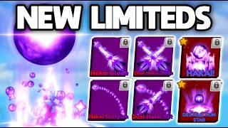 NEW HAKAI LIMITEDS SHOWCASE!!! In Roblox Blade Ball