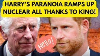 HARRY’S PARANOIA OVER KINGS HITS NEW HEIGHTS LATEST #kingcharles #princeharrry #meghan