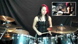 MEGADETH "HOLY WARS" - DRUM COVER | LUX DRUMMERETTE