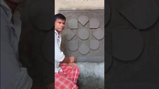#Unbelievable Flower Art in Just 30 Seconds#shorts #viralvideo #art #wall