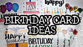 BIRTHDAY CARD IDEAS || Pauline's Diary
