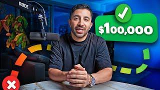 چطور از صفر به 100,000$ دلار اولمون برسیم؟ | How to make our first $100,000