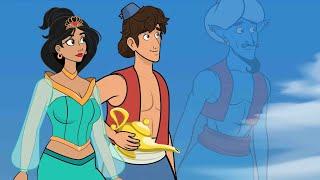 Aladdin | Série-Episodio 3 | O Deserto Misterioso  | Conto | Desenho Animado@OsAmiguinhosTV