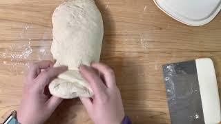 Super easy sourdough method, zero stretch and folds