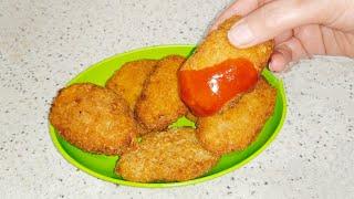 Homemade Chicken Nuggets recipe by Binish Ka Tiffin | How to make crispy Nuggets for kids lunch box