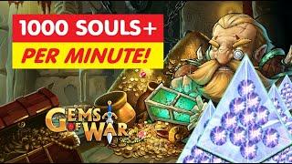 Gems of War THE Fastest Soul Farming Team? Fast Souls and Best Guide!