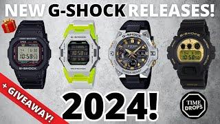 BRAND NEW G-SHOCK RELEASES! | WHAT'S NEW? + GIVEAWAY! 