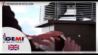 Chimney Fan Chimney Exhaust Fan Extractor Fan Chimney Flue Fan - Instruction Video GEMI