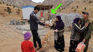 Suspicious help of a nomadic boy to a widow in the mountains