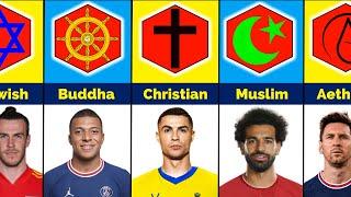 Religion of Famous Football Players 2023.Christian.Muslim.Buddha.Jew. Part - 1