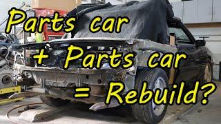 Rebuilding our Mustang GT parts car with the help of another parts car.